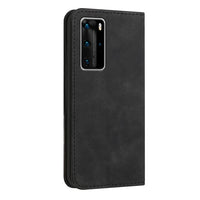 Huawei P40 PRO - Flip Front Phone Cover/Wallet with Card Slots Leather Line Texture - Cover Noco