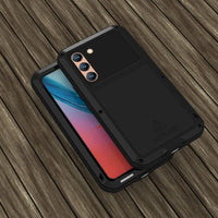 Samsung Galaxy S22 Love Mei Metal Shockproof Dustproof Water Resistant Rugged Full Cover Built-In Screen Protector - Cover Noco