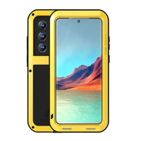 Samsung Galaxy S22 Ultra Love Mei Metal Shockproof Dustproof Water Resistant Rugged Full Cover Built-In Screen Protector - Cover Noco