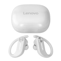 LENOVO LivePods LP7 Wireless Earbuds TWS Bluetooth 5 Smart Touch Auto Pair Charging Case - White - headphone Lenovo