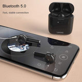 LENOVO QT83 Wireless Earbuds Noise Cancelling TWS Bluetooth 5 Smart Touch Auto Pair Voice Prompts Charging Case - headphone Lenovo