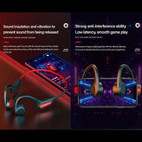 LENOVO ThinkPlus X3 Pro Bone Conduction Sports Wireless Earphones TWS Bluetooth 5.3 Low Latency Auto Pair Long Battery Life - headphone
