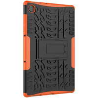 Rugged Shockproof Protective Tablet Cover Tread Pattern with Stand for LENOVO M10 HD TB-X306G Tablet - acc Noco