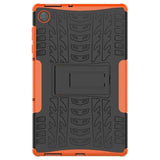 Rugged Shockproof Protective Tablet Cover Tread Pattern with Stand for LENOVO M10 HD TB-X306G Tablet - acc Noco