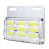 [4 PACK] LED S9001 24V Bright Marker Lights with White Down Light for Trucks and Machinery - Automotive Noco