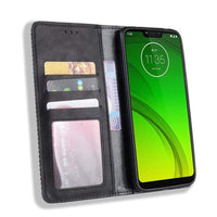 Thatch Flip Phone Cover/Wallet with Card Slots - For Motorola Moto G7 Power - acc Noco