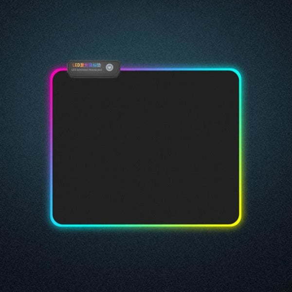 LED Gaming Mouse Pad LED Edge Lighting 300x250mm Colour changing - Gaming Noco