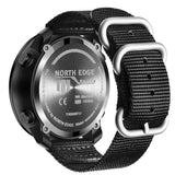 North Edge Apache Digital Adventure Watch Fitness Barometer Altimeter Compass Thermometer 50 Metres Waterproof, - watch North Edge