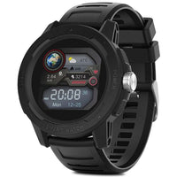 North Edge Mars 2 Rugged Watch Water Resistant Fitness Recording Heart Rate Blood Oxygen Monitoring - Black - watch Noco