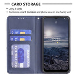 Nokia G11 / G21 Cover - Rhombus Wallet Flip Cover Card Holder - Cover Noco