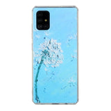 Shockproof Protective Case Oil Painting Design for Samsung Galaxy A52 4G / A52 5G / A52S 5G - Dandelion - Cover Noco