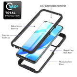 Full Enclosure Protective Cover with Built-In Screen Protector for Oppo A54 5G / A74 5G / A93 5G / OnePlus Nord N200 5G - Cover Noco