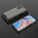 Shockproof Honeycomb Protective Rear Cover - For OPPO RENO 4 PRO 5G Phone - acc Noco
