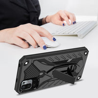 Poco M3 Pro / Redmi Note 10 5G Shockproof Folding Stand Rugged Cover Fold Away Phone Stand - Cover Noco