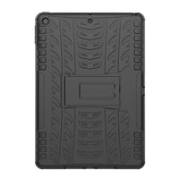 Rugged Shockproof Protective Tablet Cover Tread Pattern with Stand for Apple iPad 10.2 - acc Noco