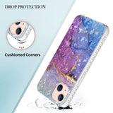 Apple iPhone 13 K16 Patterned Clear Protective Cover Cushioned Corner Protection - Cover Noco