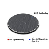 Q25 15W QI Wireless Fast Charging Pad Up to 15W Fast Charging - charger Baseus