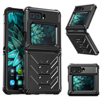 Motorola Moto Razr 2022 Armour Rugged Rigid Cover Strong PC Material - Black - Cover Noco