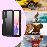 Red Pepper Waterproof Shockproof Dustproof Full Cover for Samsung Galaxy A03S - acc Noco