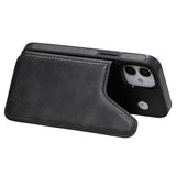 Shockproof Protective Case with Rear Wallet Card Holder for Apple iPhone 12 Mini - acc Noco