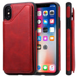 Apple iPhone X / iPhone XS Protective Case with Rear Wallet, Card Holder