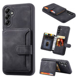 Samsung Galaxy A14 Deluxe RFID Shielded Rear 5 Card Wallet Cover - Black - Cover Noco