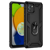 Armor Shockproof Cover with Rotating Fold-Out Ring/Stand for Samsung Galaxy A03 - Cover Noco