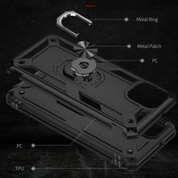 Armor Shockproof Cover with Rotating Fold-Out Ring/Stand for Samsung Galaxy A03 - Cover Noco