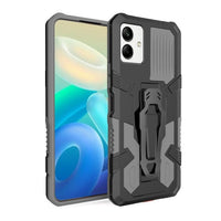 Samsung Galaxy A04 / A04S Armor Rugged Protective Cover with Belt Clip/Stand - Grey - Cover Noco