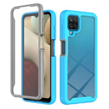 Full Enclosure Protective Cover with Built-In Screen Protector for Samsung Galaxy A12 - Blue - Cover Noco