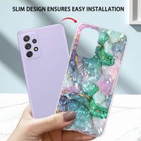 Samsung Galaxy A13 K16 Patterned Clear Protective Cover Cushioned Corner Protection - Cover Noco