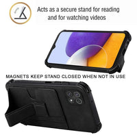 Shockproof Protective Rear Case with Card Slots for Samsung Galaxy A22 5G - acc Noco