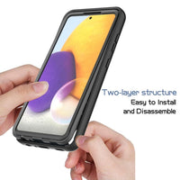 Full Enclosure Protective Cover with Built-In Screen Protector for Samsung Galaxy A72 4G / A72 5G - Cover Noco