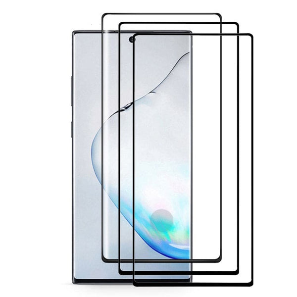 [3 PACK] Tempered Glass 9H Hardness Anti-Scratch - For SAMSUNG GALAXY NOTE 10 PLUS - Glass Noco