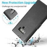 2-IN-1 Detachable Flip Front Cover and Shockproof Case for Samsung Galaxy Note 9 - acc Noco
