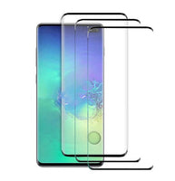 [3 PACK] Tempered Glass 9H Hardness Anti-Scratch - For Samsung Galaxy S10+ 6.4 Screen - acc Noco
