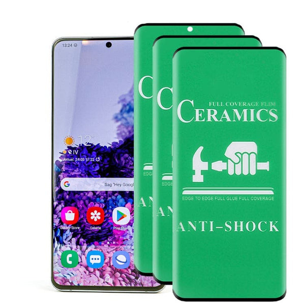 [3 Pack] Samsung Galaxy S20 Ultra Ceramic Film Screen Protector - Glass Noco