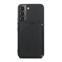 Shockproof Protective Rear Case with Wallet Card Holder/Stand for Samsung Galaxy S22+ - acc Noco