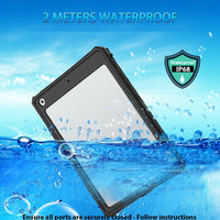 Red Pepper Shellbox Waterproof Full Enclosure with Built-In Screen Protector for Apple iPad 10.2 2021 - Cover Noco