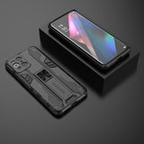 Sonic Shockproof Cover Folding Stand Metal Patch - For OPPO FIND X3 / FIND X3 PRO - acc Noco