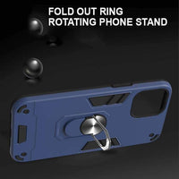 Shockproof Protective Case with Metal Ring/Stand for Apple iPhone 11 - acc Noco