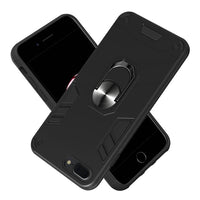 Shockproof Protective Case with Metal Ring/Stand for Apple iPhone 7 Plus / iPhone 8 Plus - acc Noco
