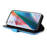 Splash Flip Phone Cover/Wallet with Card Slots Magnetic Flap Dual Colour - For OPPO FIND X3 / FIND X3 PRO - acc Noco