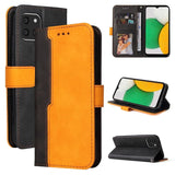 Splash Flip Phone Cover/Wallet with Card Slots Magnetic Flap Dual Colour - For Samsung Galaxy A03 - Cover Noco