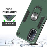 Shockproof Protective Case with Metal Ring/Stand for Oppo A52 A72 A92 - acc Noco