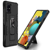 Shockproof Protective Case with Metal Patch / Stand for Samsung Galaxy A71 5G - acc Noco