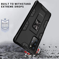 Shockproof Protective Case with Metal Stand for Samsung Galaxy Note 20 - acc Noco