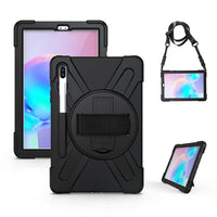 Shockproof Rugged Cover with Stand for Samsung Galaxy Tab S6 T860 / T865 - Black - Cover Noco