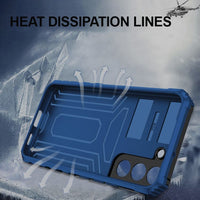 Samsung Galaxy S22 5G - Removeable Belt Clip Protective Rugged Cover Fold Out Stand - Cover Noco
