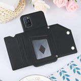 Shockproof Protective Case with Rear Wallet Card Holder for Oppo A52 A72 A92 - acc Noco
